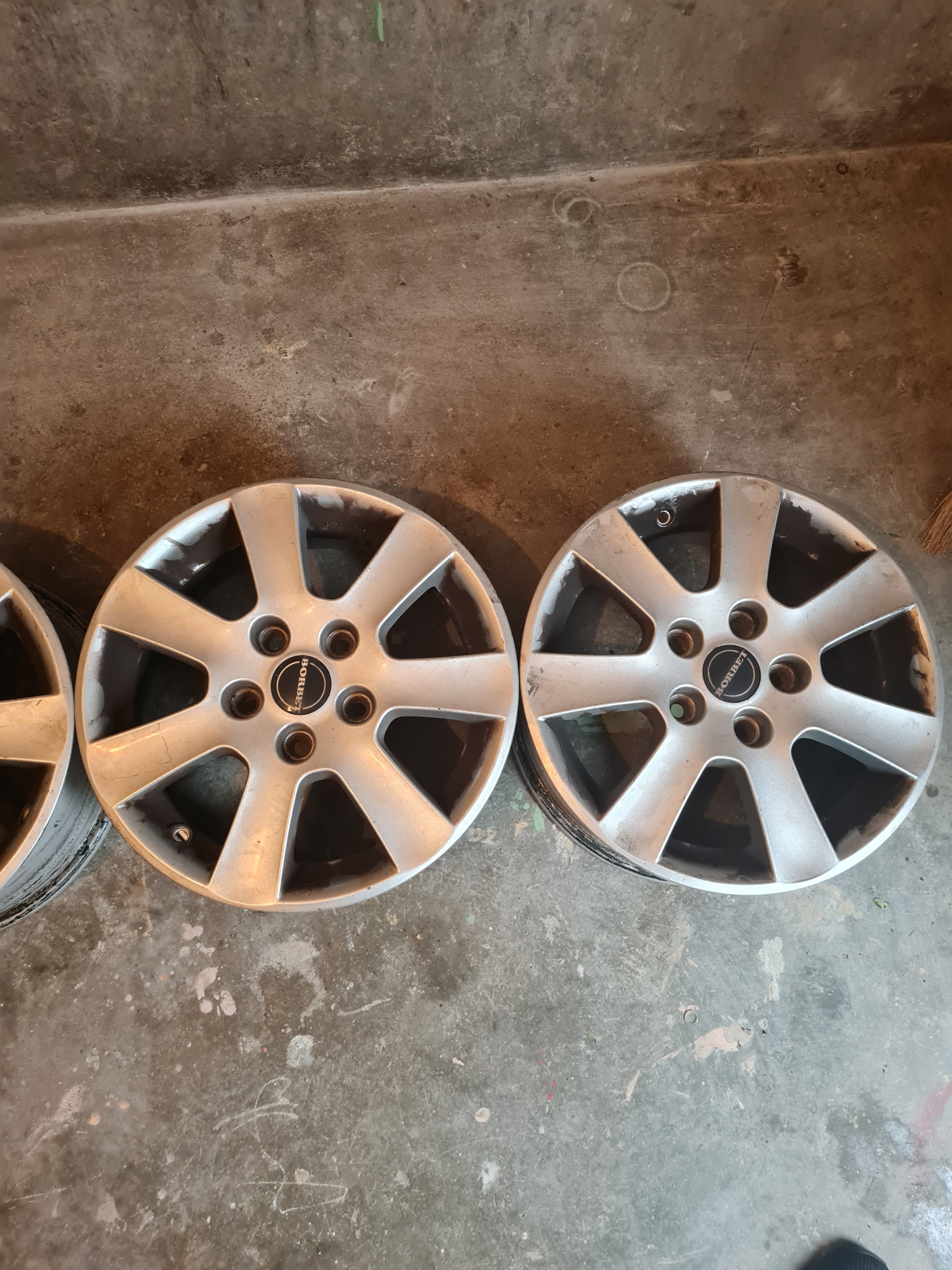 alu felge borbet ca 15" za vw, škoda seat - slika 2