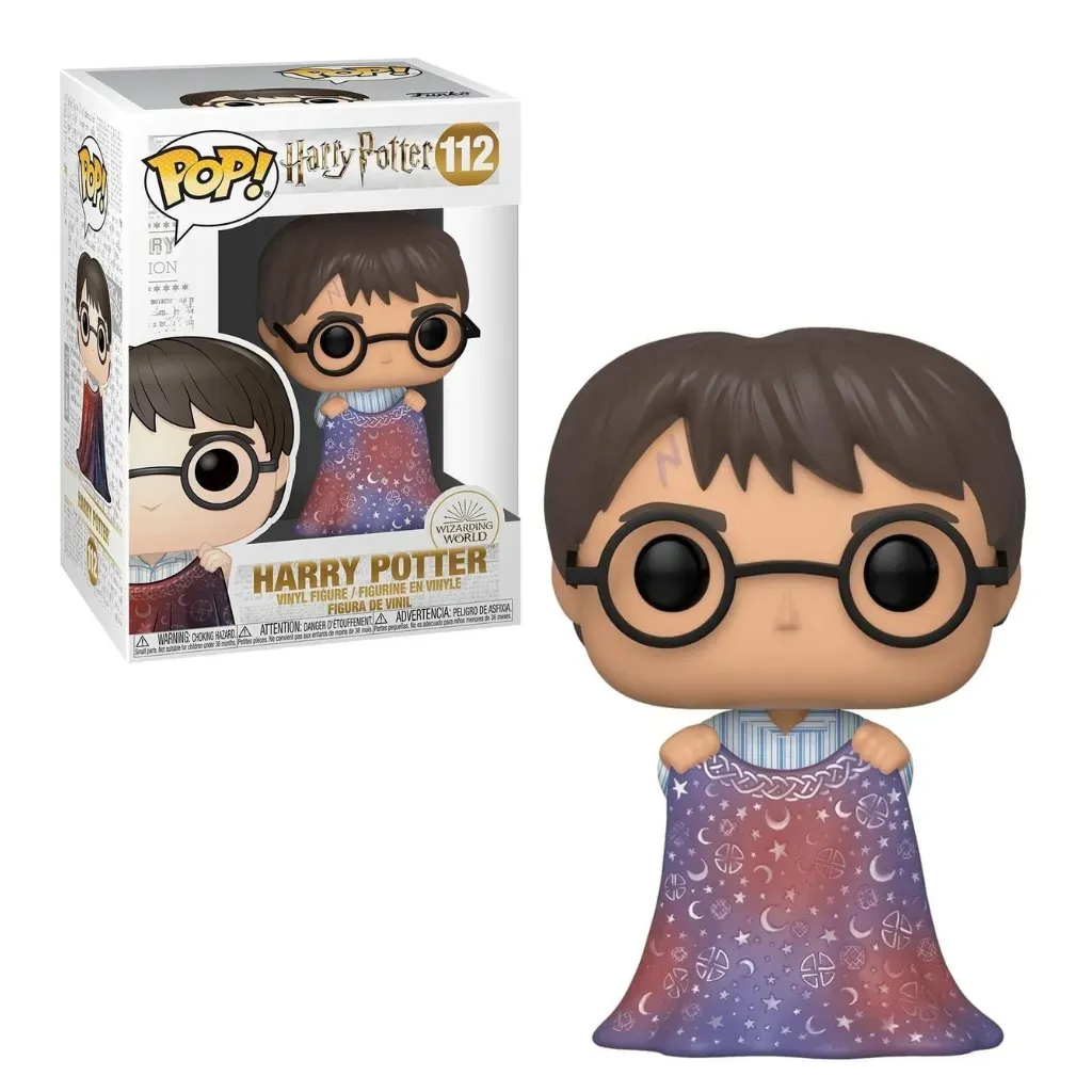 funko pop! harry potter – harry potter with invisibility cloak #112 - slika 3
