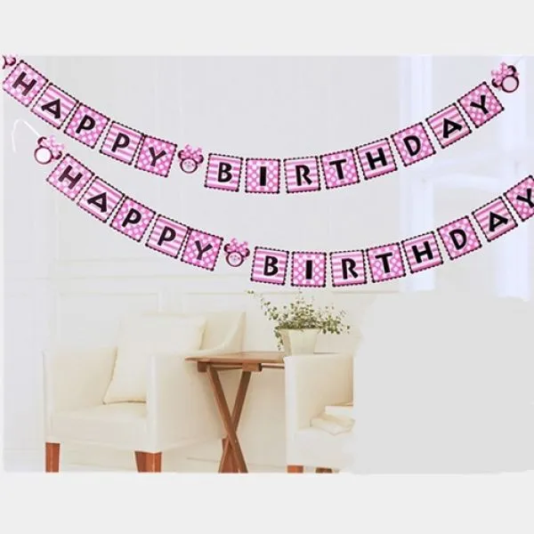 Happy Birthday Banner Mouse - Zagreb
