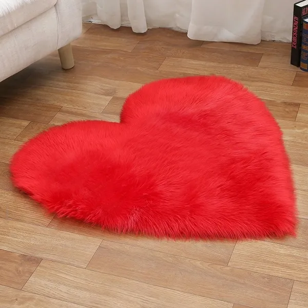čupavi tepih my heart - slika 3