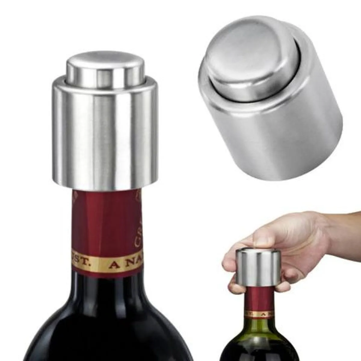 (3kom paket) Zatvarač za boce Silver cap - Zagreb