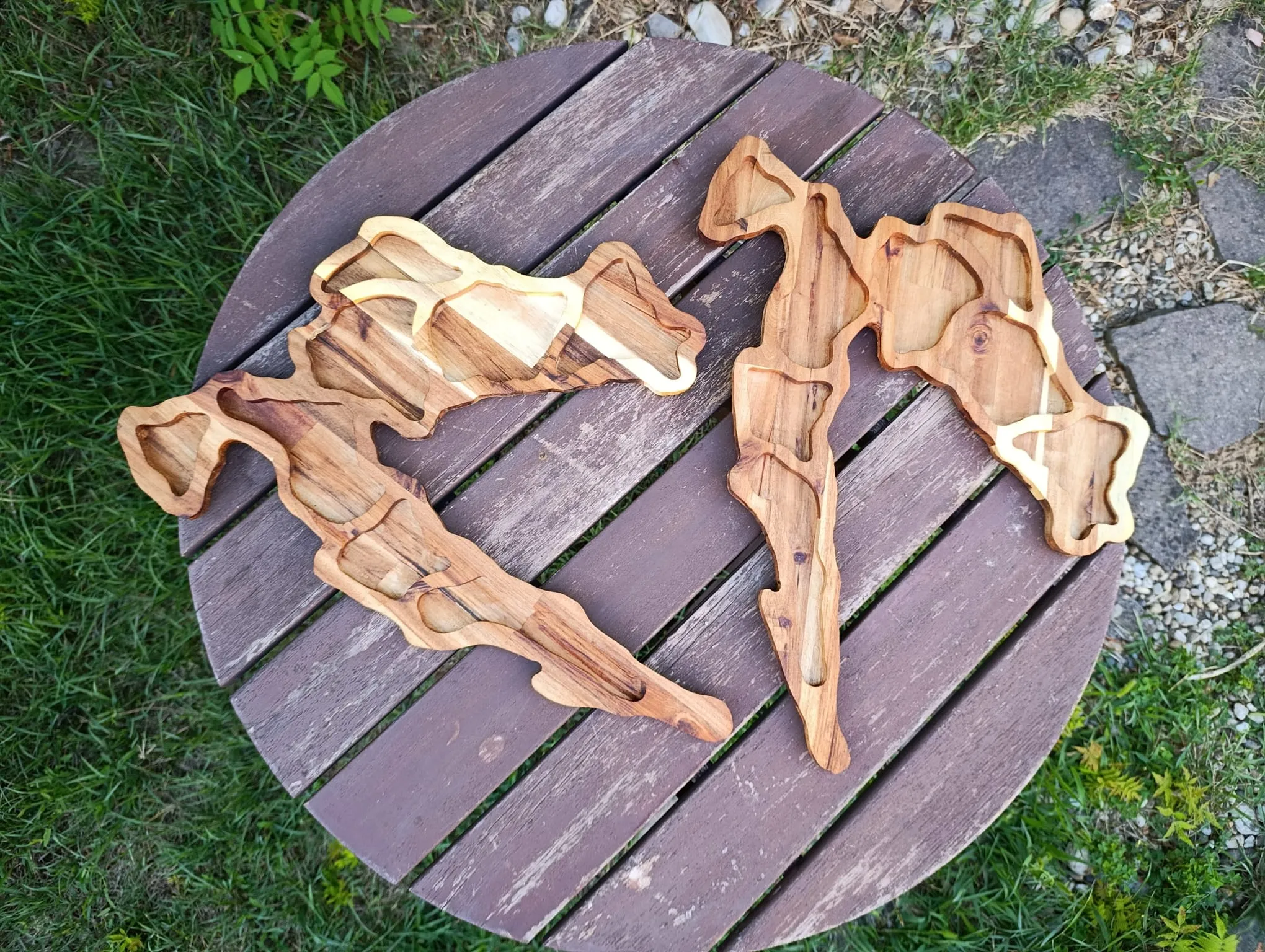 Daska/pladanj za posluživanje hrane - Hrvatska 3D plitka - Vrbovec