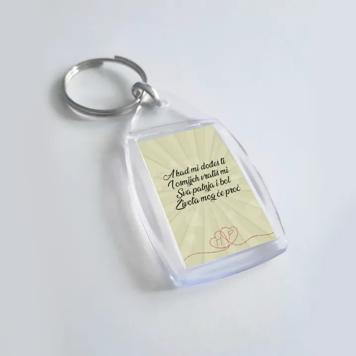 personalizirani privjesak s citatom - slika 2