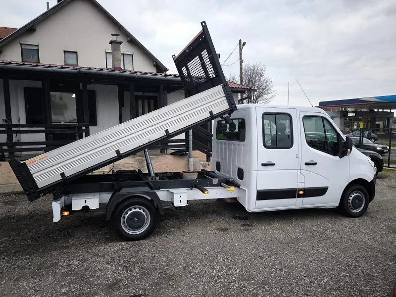 renault master 2.3 dci*130ks*trostrani kiper*dupla kabina*klima* - slika 3
