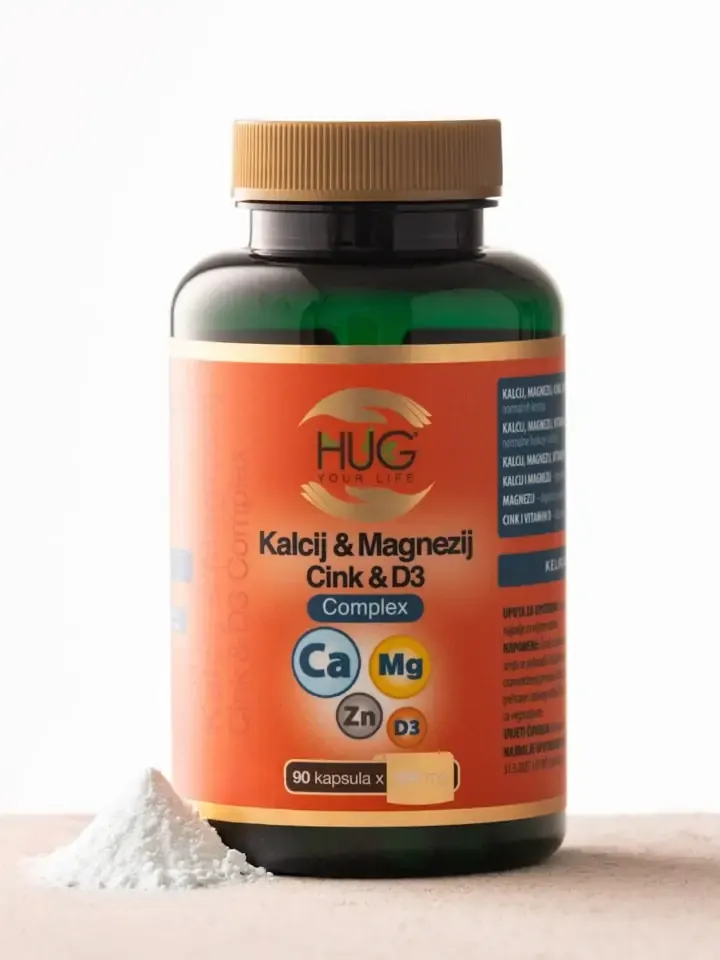 Hug Ca/mg/zn/d3 90 Kaps - Zagreb