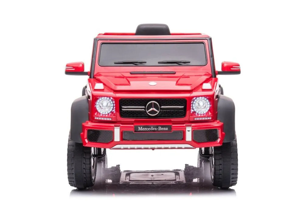 licencirani auto na akumulator mercedes g63 6x6 - crveni - slika 5