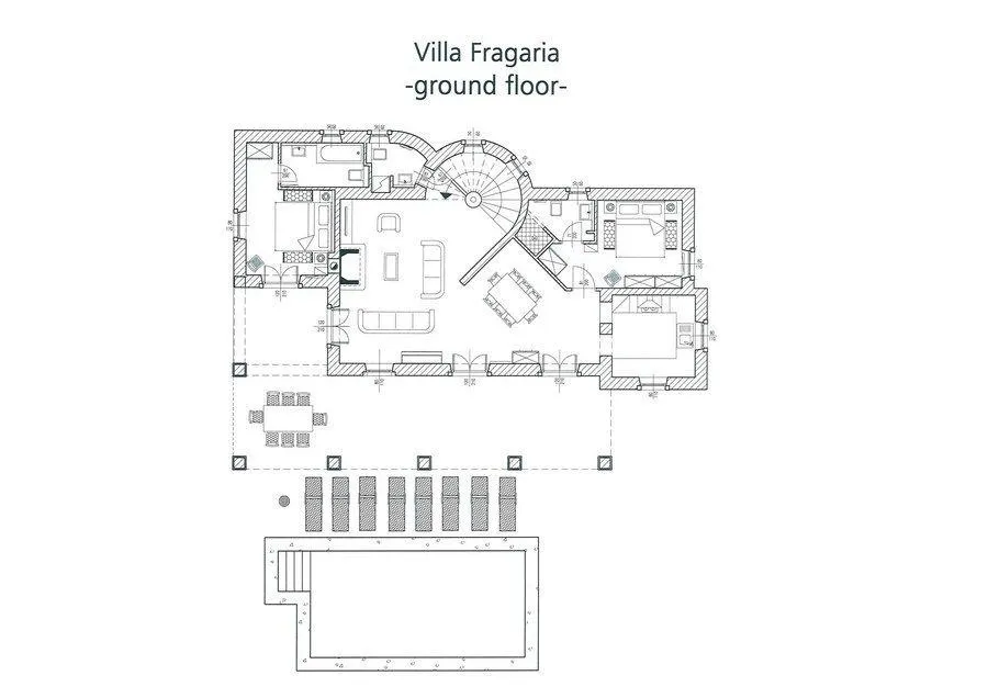 ekskluziva agencije-sveti lovreč-rustikalna vila sa bazenom (prodaja) - slika 4