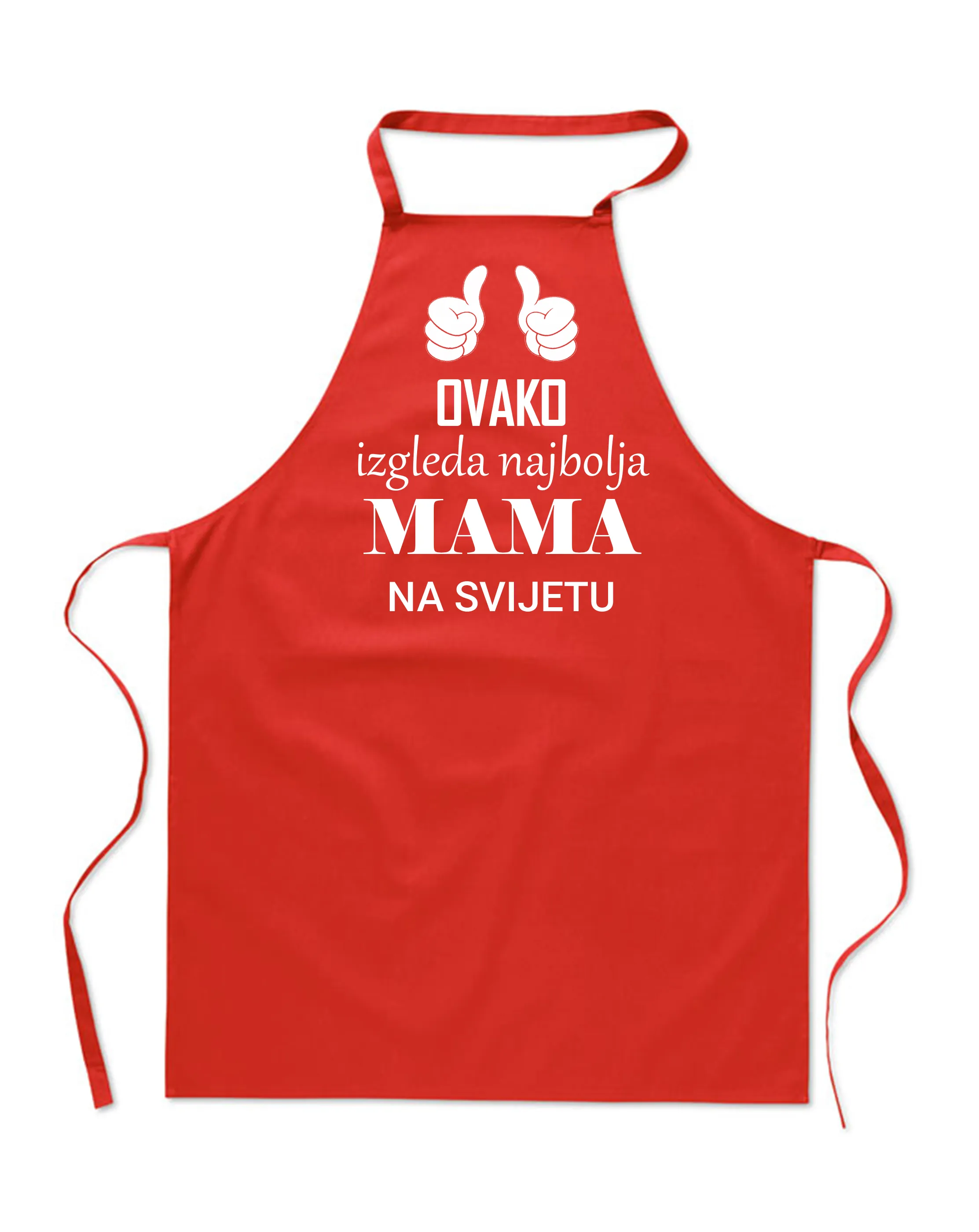 Pregača za najbolju mamu - Otočac
