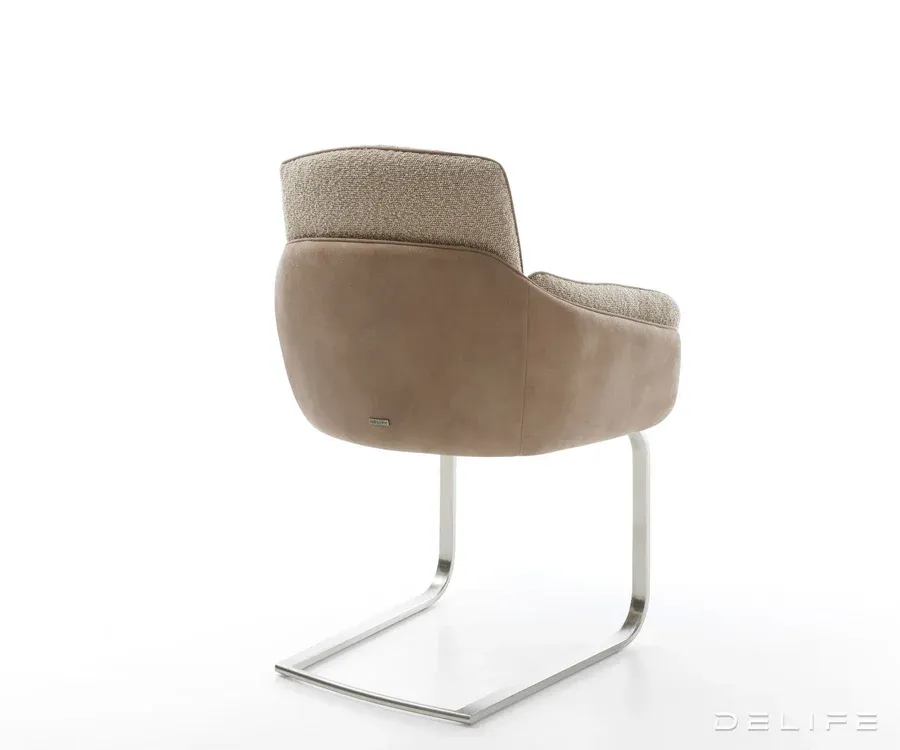 blagovaonska stolica luan, materijal: boucle/mikrofibra - slika 4