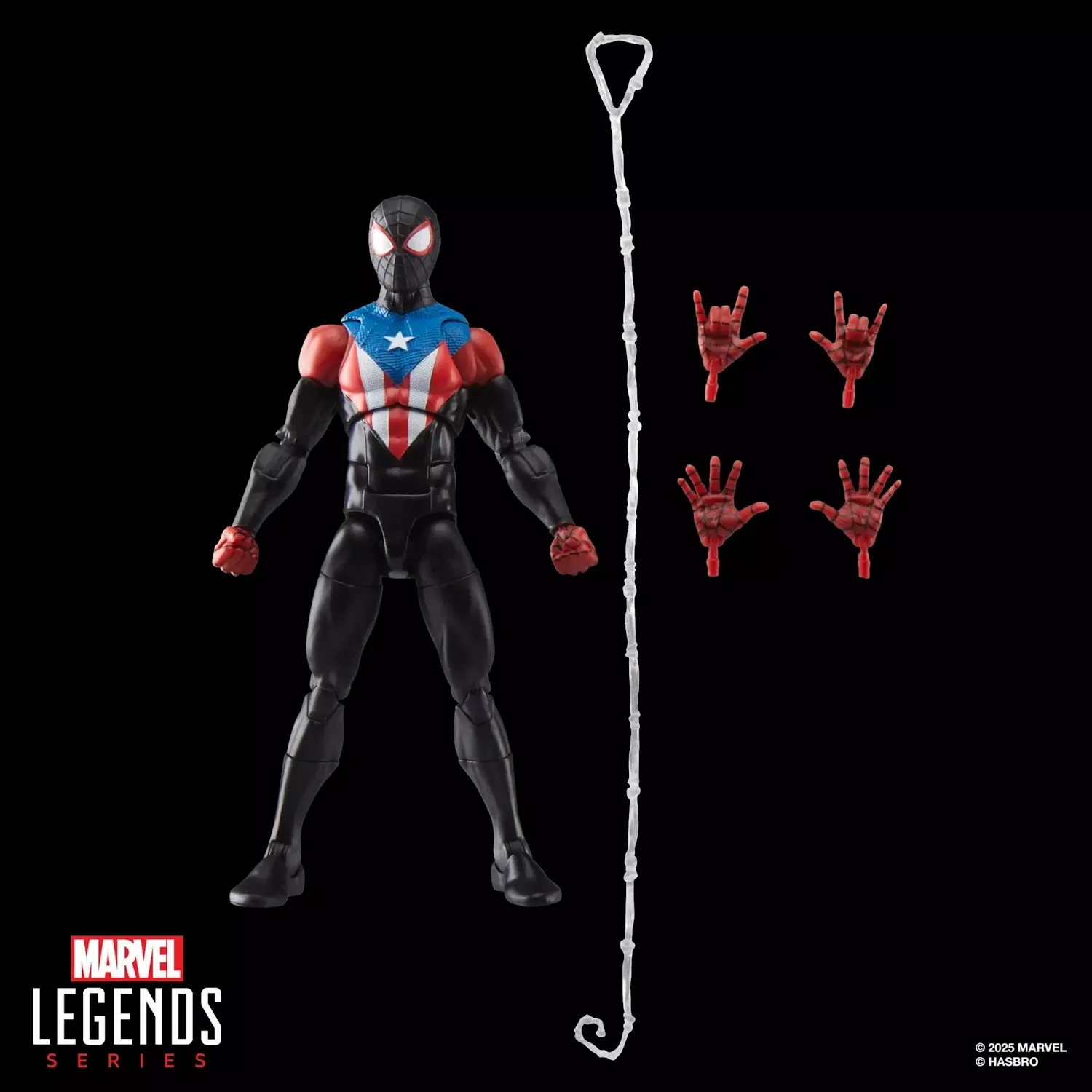 marvel legends series gamerverse milesmorales boricua suit figura 15cm - slika 8