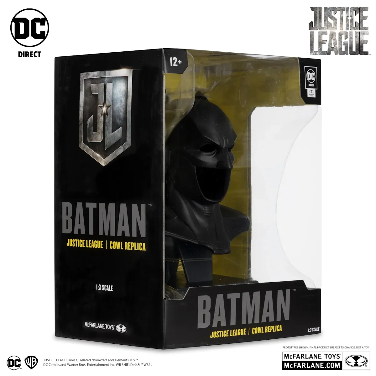 mcfarlane dc direct – batman (justice league) cowl replica - slika 6
