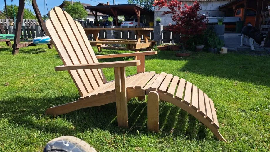 adirondack stolica od sibirskog ariša – udobnost i izdržljivost - slika 2