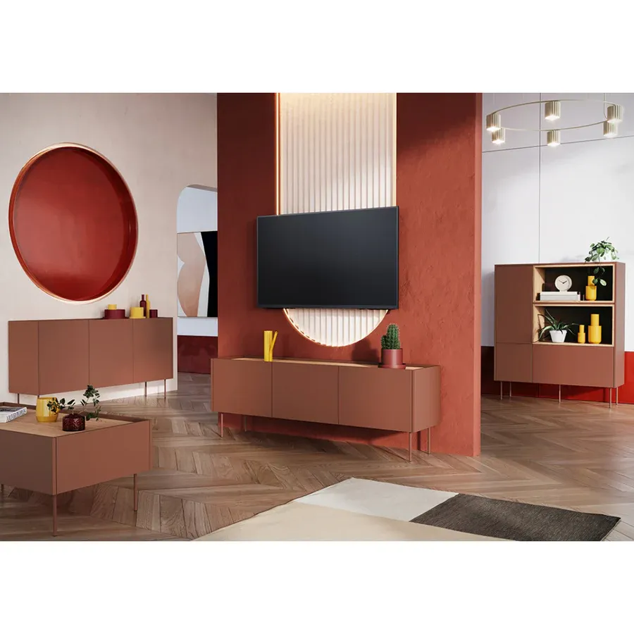 visoka komoda desin, materijal: mdf - slika 6