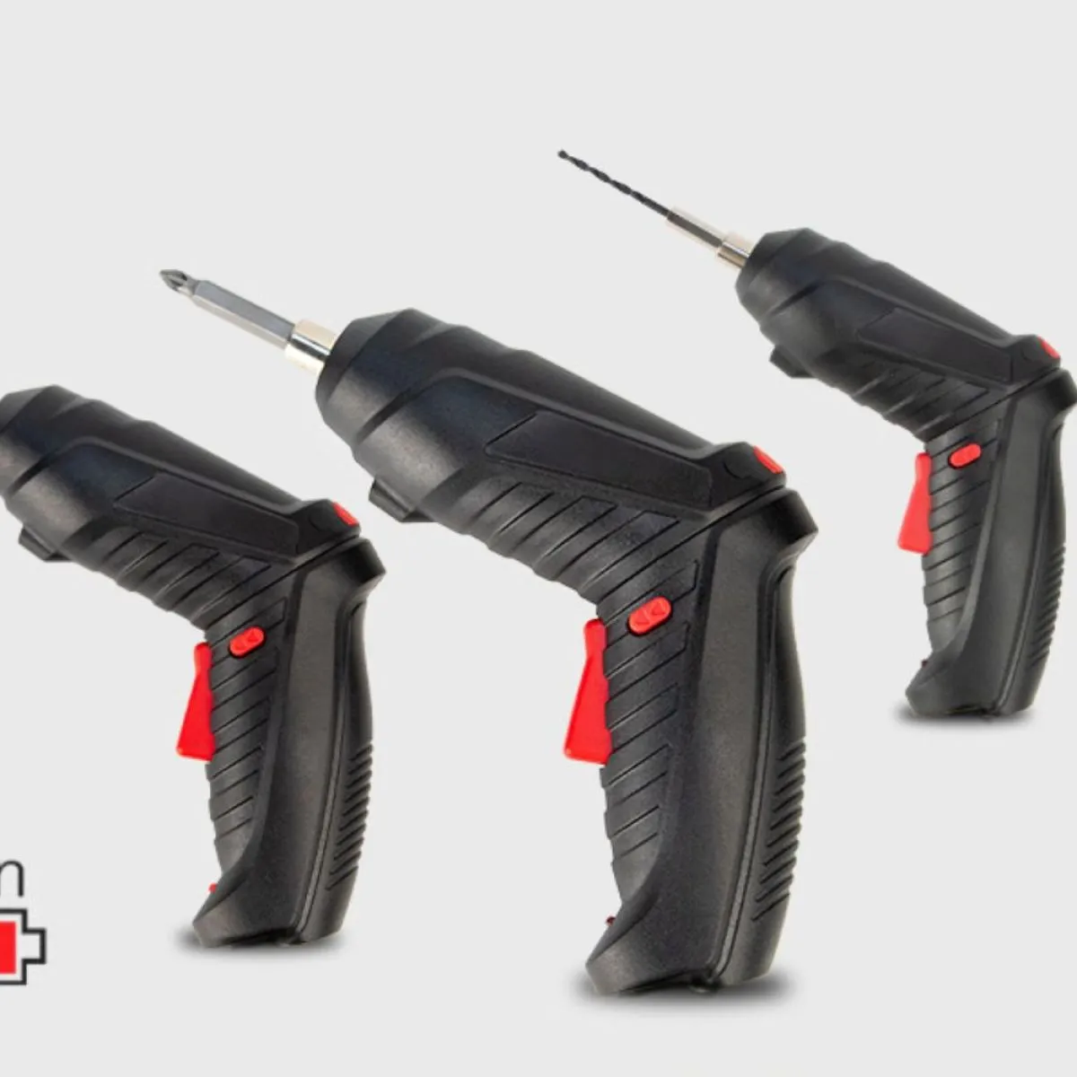 bežična električna bušilica (3.6v) - set od 47 dijelova - slika 9