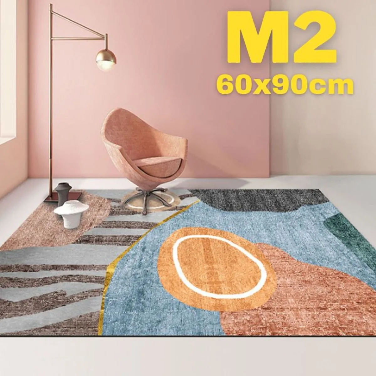 60x90cm - dizajnerski tepih - slika 3