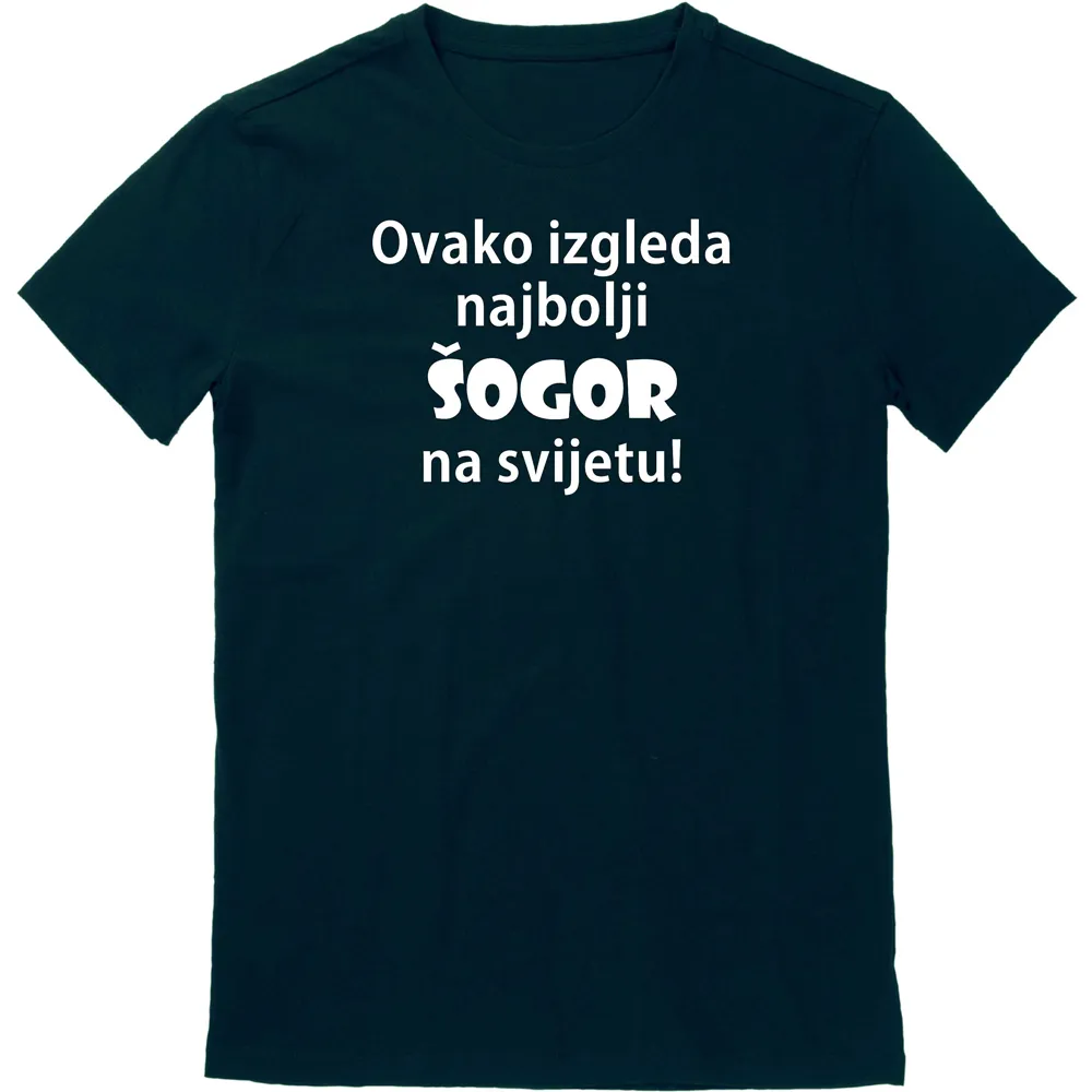 majice s natpisom – muške - slika 9