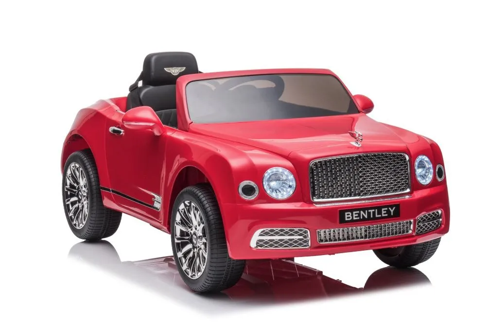 Licencirani auto na akumulator Bentley Mulsanne - crveni/lakirani - Mursko Središće