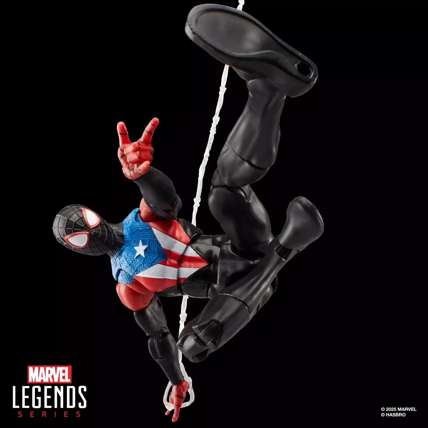 marvel legends series gamerverse milesmorales boricua suit figura 15cm - slika 5