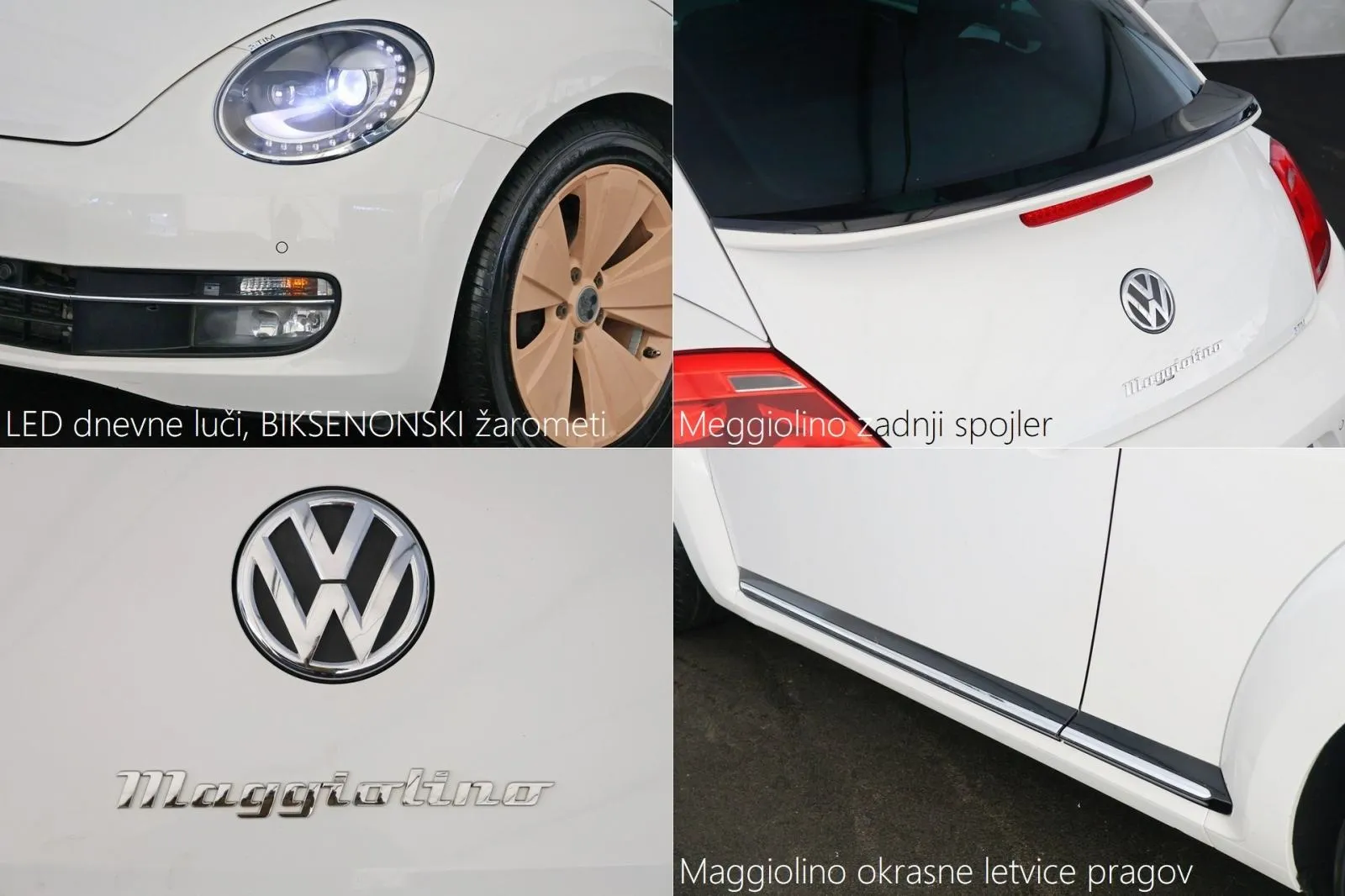 volkswagen beetle 2.0tdi sport 140km maggiolino led+biksenon - slika 19