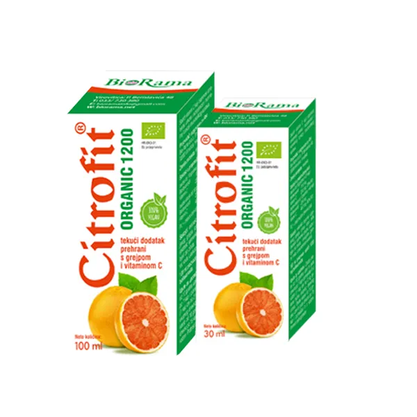 citrofit organic sa c vitaminom 100ml - slika 2