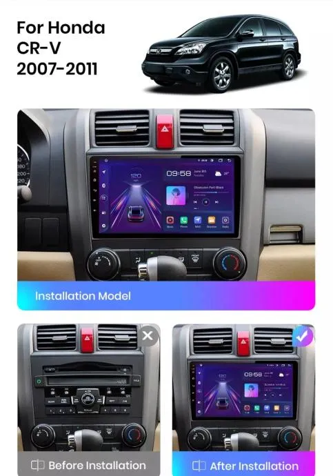 honda cr-v 2007-2011 original android multimedija wifi gps handsfree - slika 4