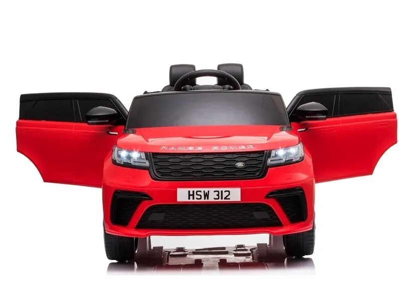 licencirani auto na akumulator range rover - crveni/lakirani - slika 5
