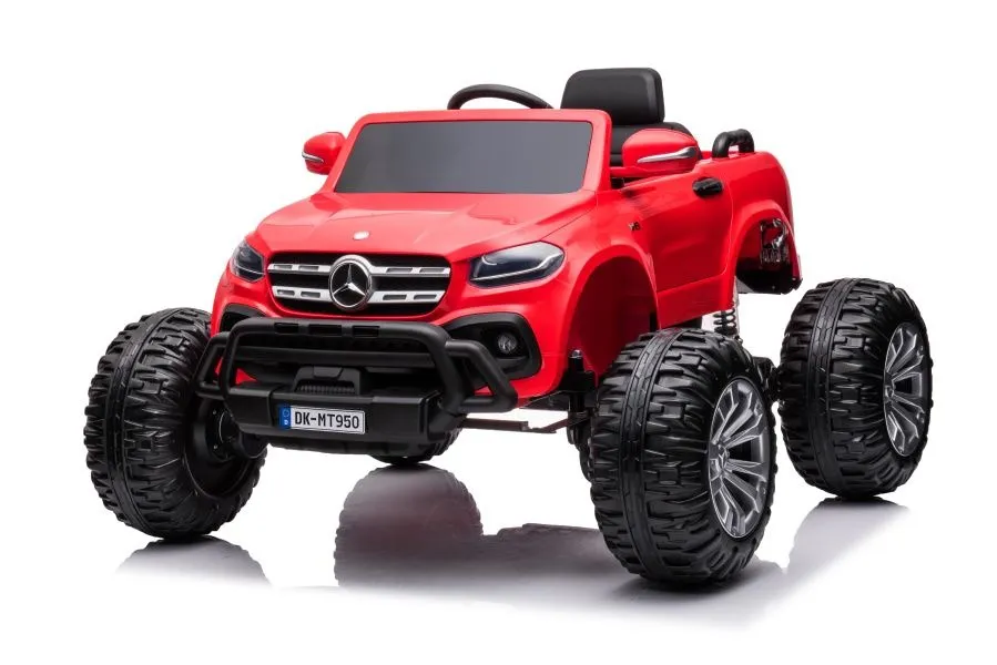 licencirani auto na akumulator mercedes dk-mt950 4x4 - crveni - slika 3