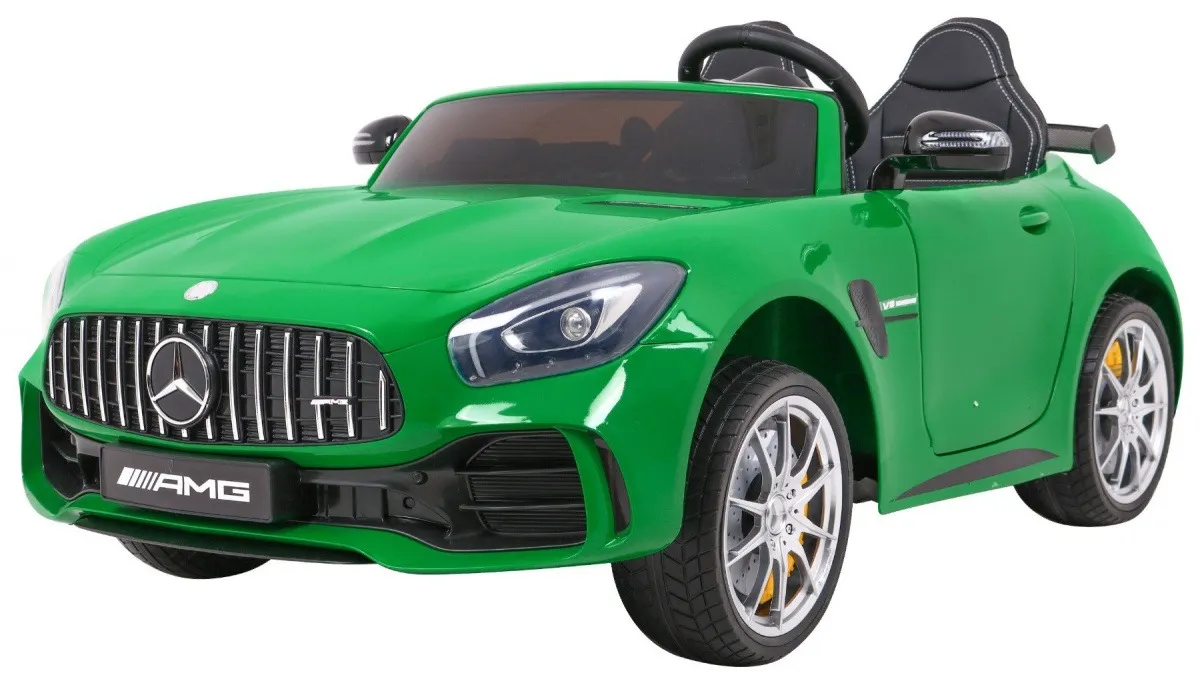 Licencirani auto na akumultor Mercedes Benz GT R 4 x 4 - zeleni - Mursko Središće