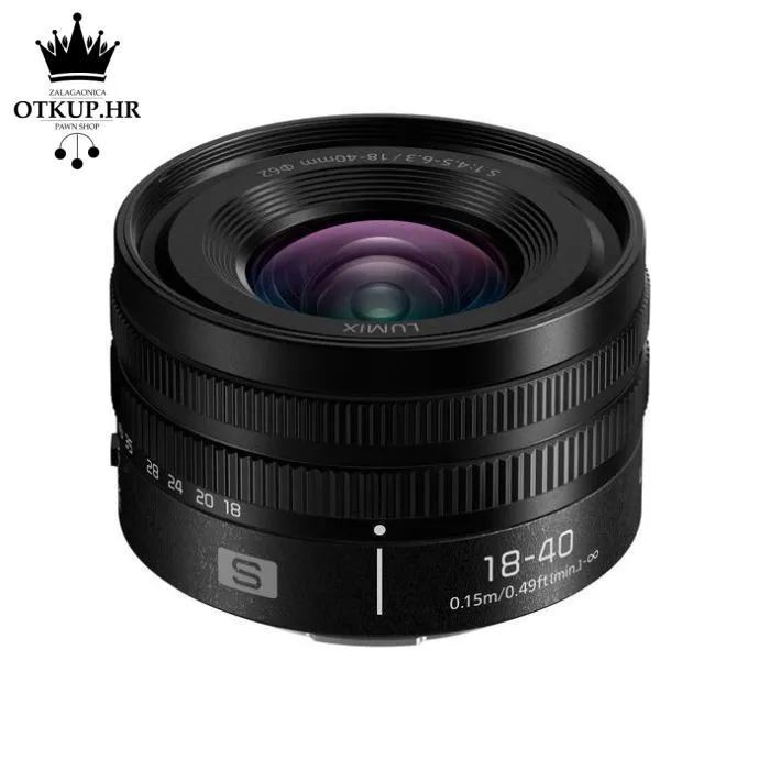 OBJEKTIV LUMIX S 18-40mm F4.5-6.3 - KAO NOVO / R1, RATE! - Zagreb
