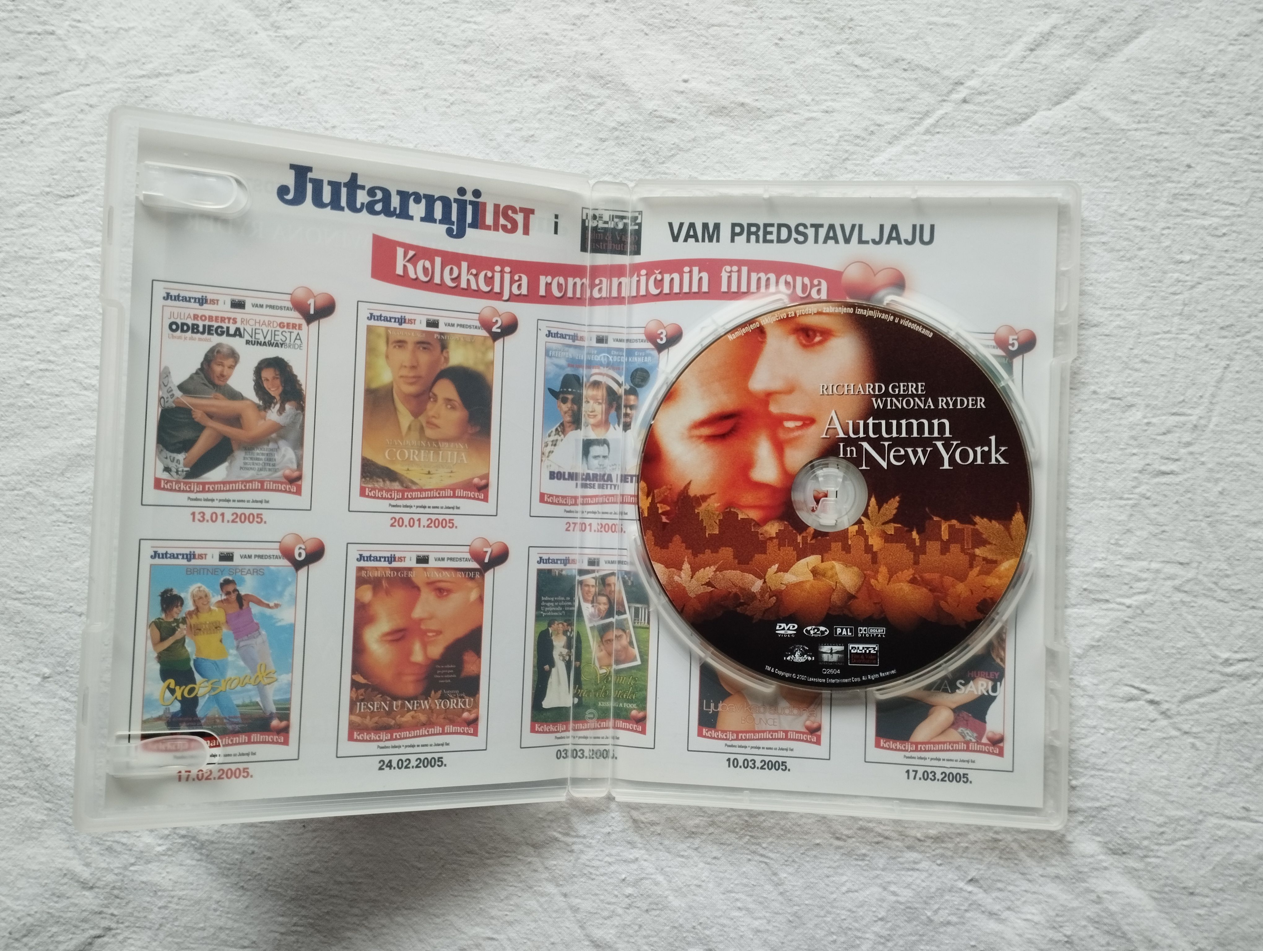 jesen u new yorku dvd - slika 2