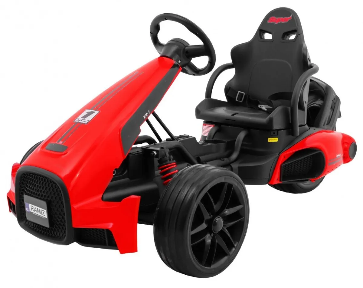 Go-kart na akumulaotor XR-1 - crveni - Mursko Središće