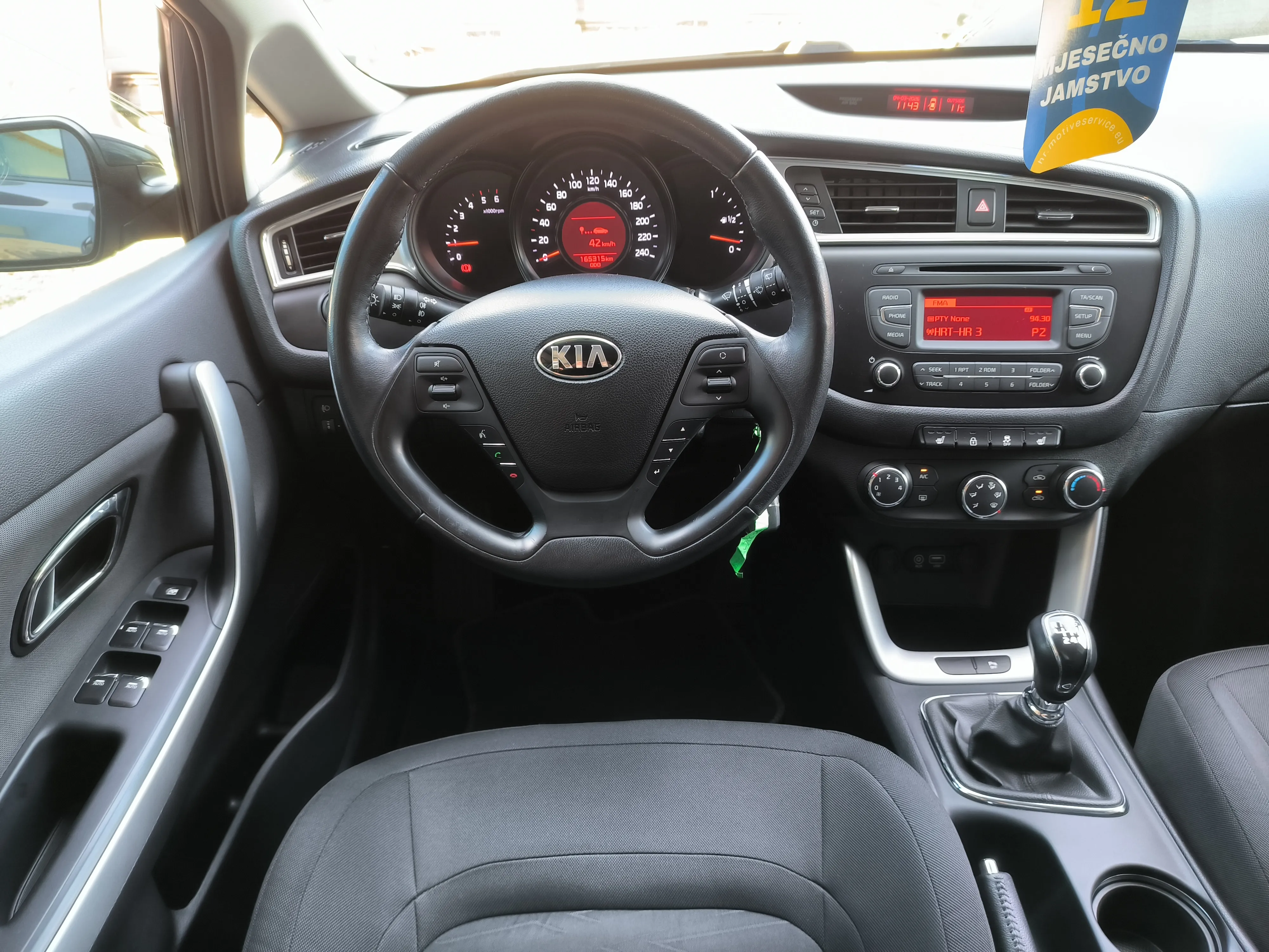 kia ceed 1,6 crdi 136 ks, edition, servisna, jamstvo, reg. 1 godinu - slika 12