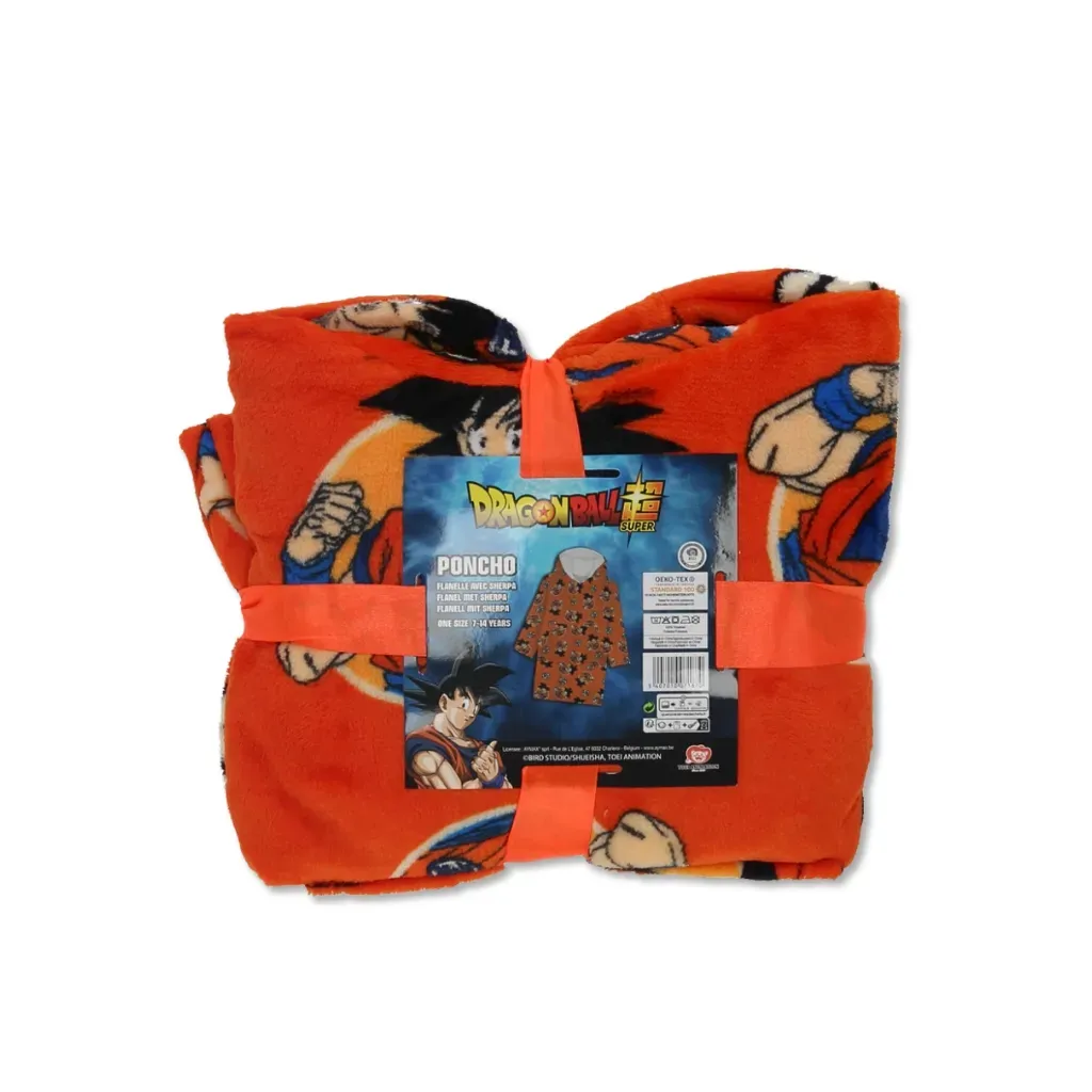 dragon ball dječja hoodie deka - slika 2