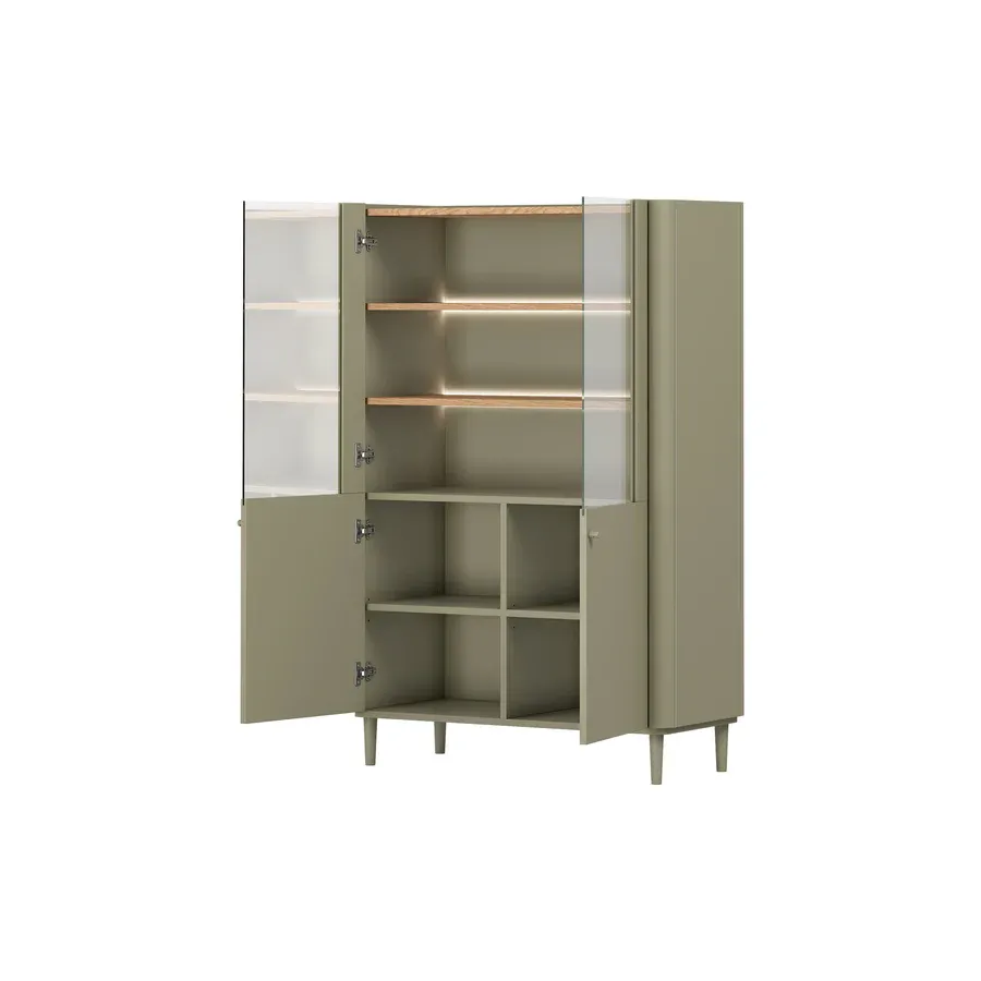 vitrina elivo 100cm, materijal: mdf,melaminska ploča - slika 2