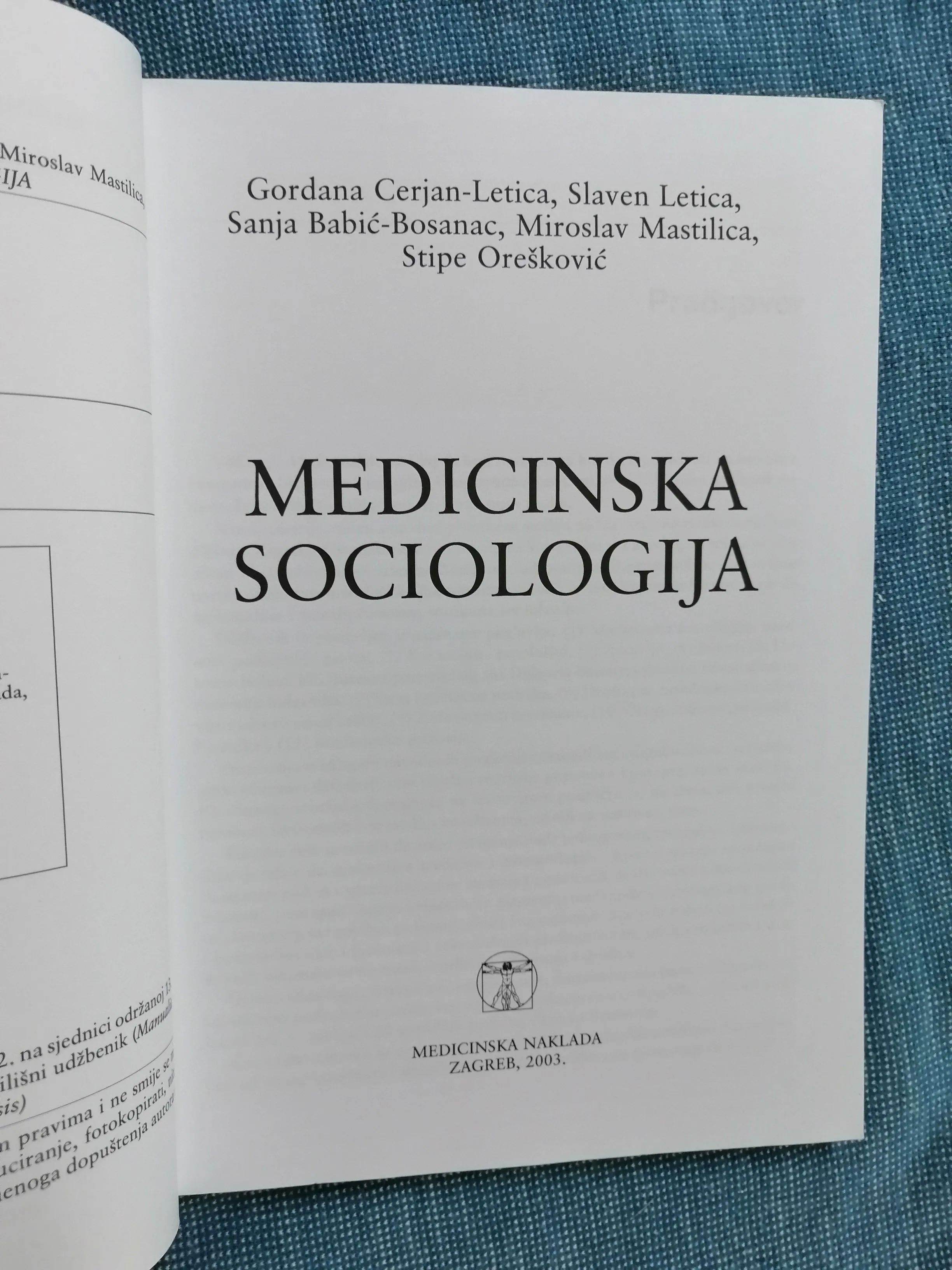 gordana cerjan-letica i dr. – medicinska sociologija - slika 2