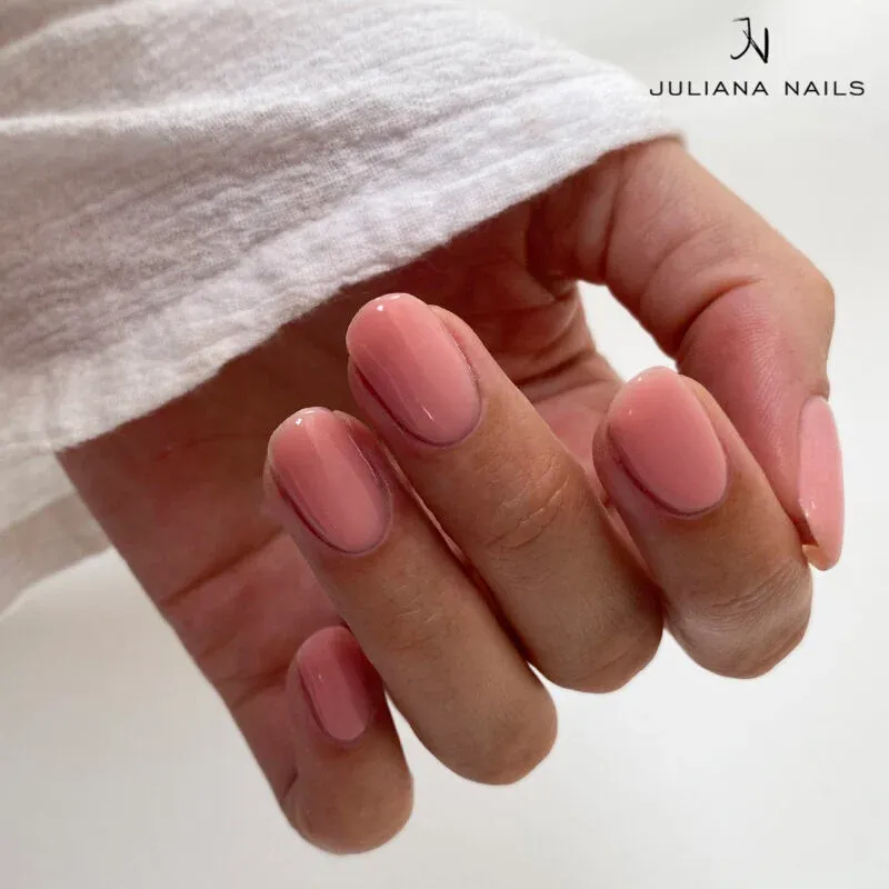 gel lak – rubber base gel – blush - slika 2