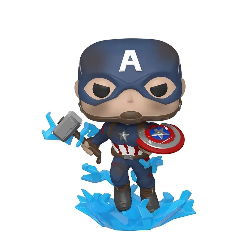 funko pop! marvel: avengers – captain america with mjolnir #573 - slika 2