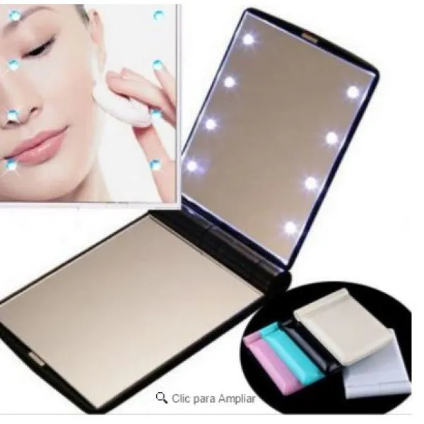 led prijenosno ogledalo sa 8ledica za šminkanje - slika 6