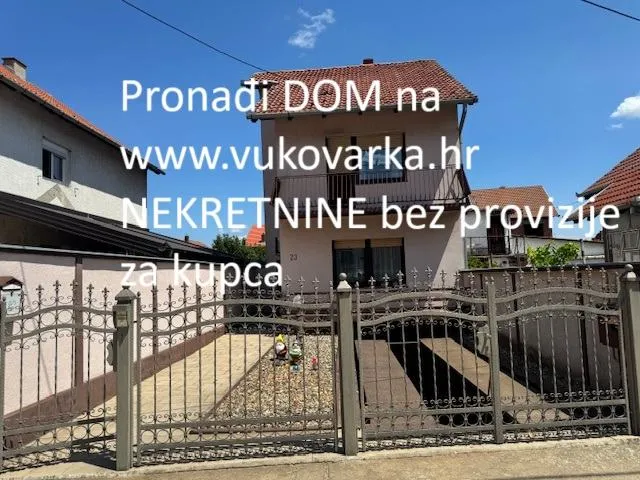 668. Vukovar Augusta Cesarca 23 super kuća 163m2 na savršenoj lokaciji