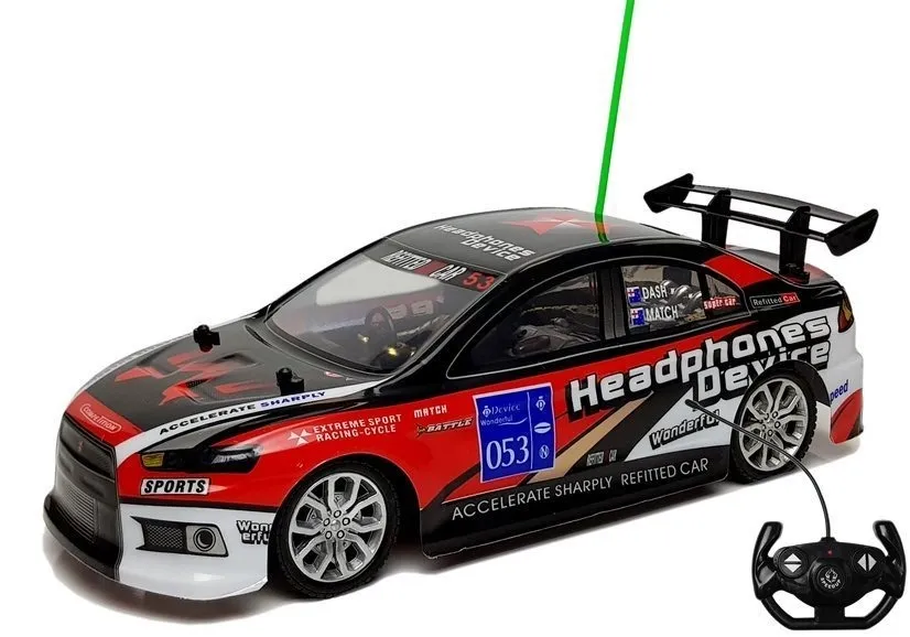 auto na daljinsko upravljanje sport racing r/c 27mhz - crveni - slika 2