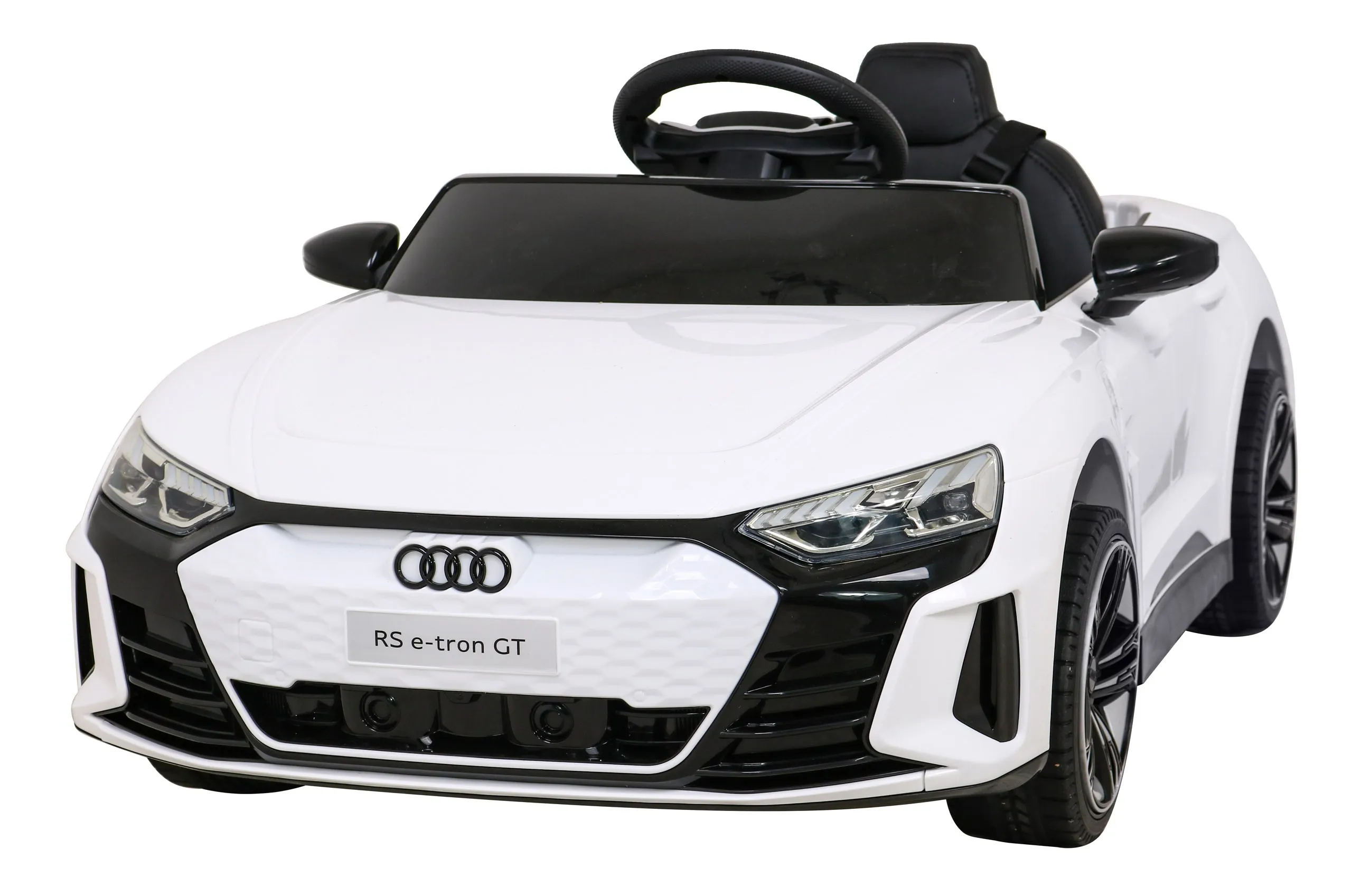 Licencirani auto na akumulator Audi RS E-Tron GT - bijeli - Mursko Središće