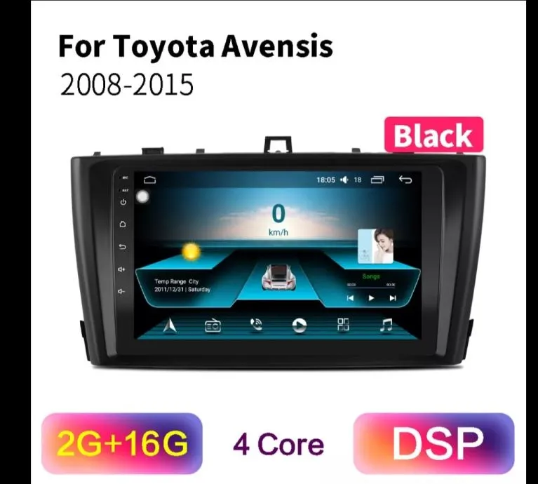 original multimedija za toyota avensis wifi gps android navigacija - slika 2