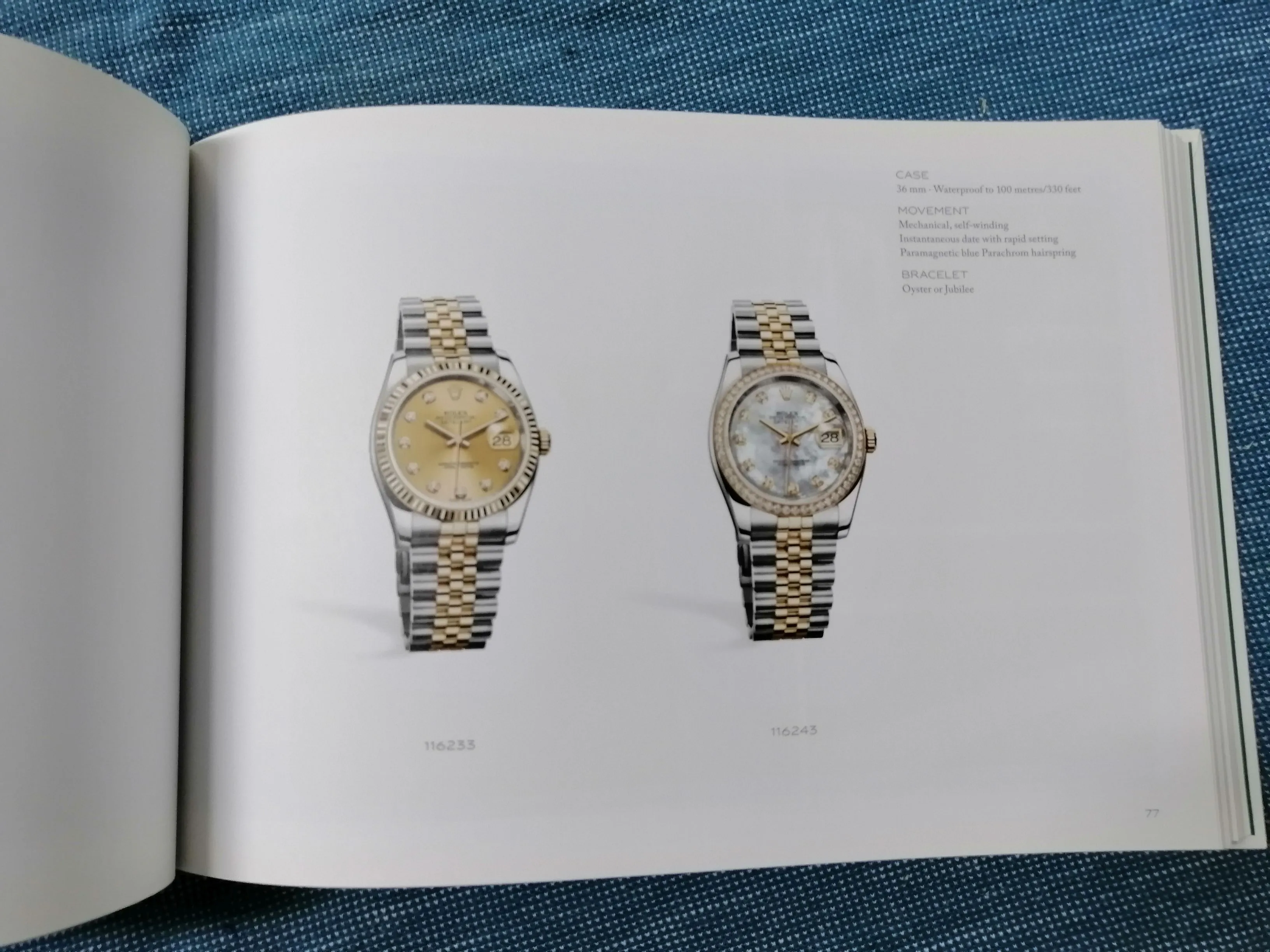 rolex watches : katalog na engleskom jeziku - slika 5