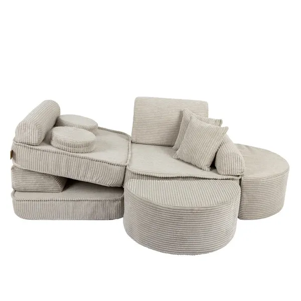 modularna sofa - estetska ekru boja - slika 4