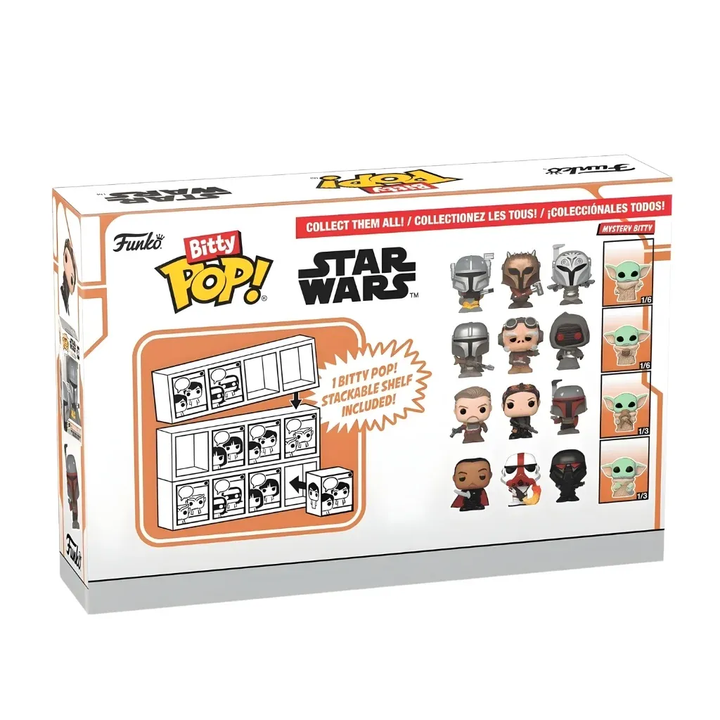 funko bitty pop!: the mandalorian 4-pack – series 4 - slika 2
