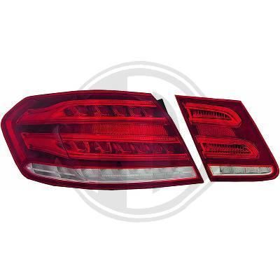 Led Lampe Za Mb E Klasa W212 09-13 God. - Crvene - Facelift Dizajn - Županja