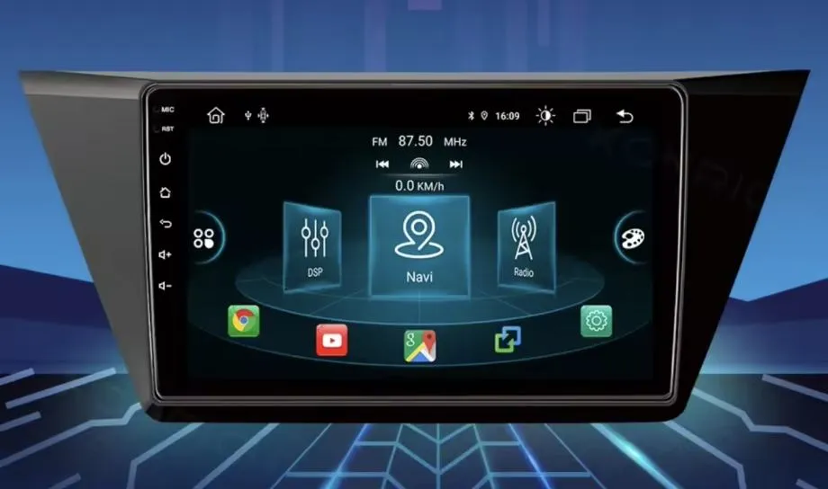 vw touran 2015- 2018 original multimedija navigacija android kamera - slika 8