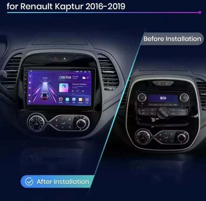 renault captur (2014-2019) original multimedia android parking kamera - slika 2