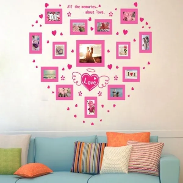 Zidna naljepnica - Love frames - Zagreb, Novi Zagreb - istok