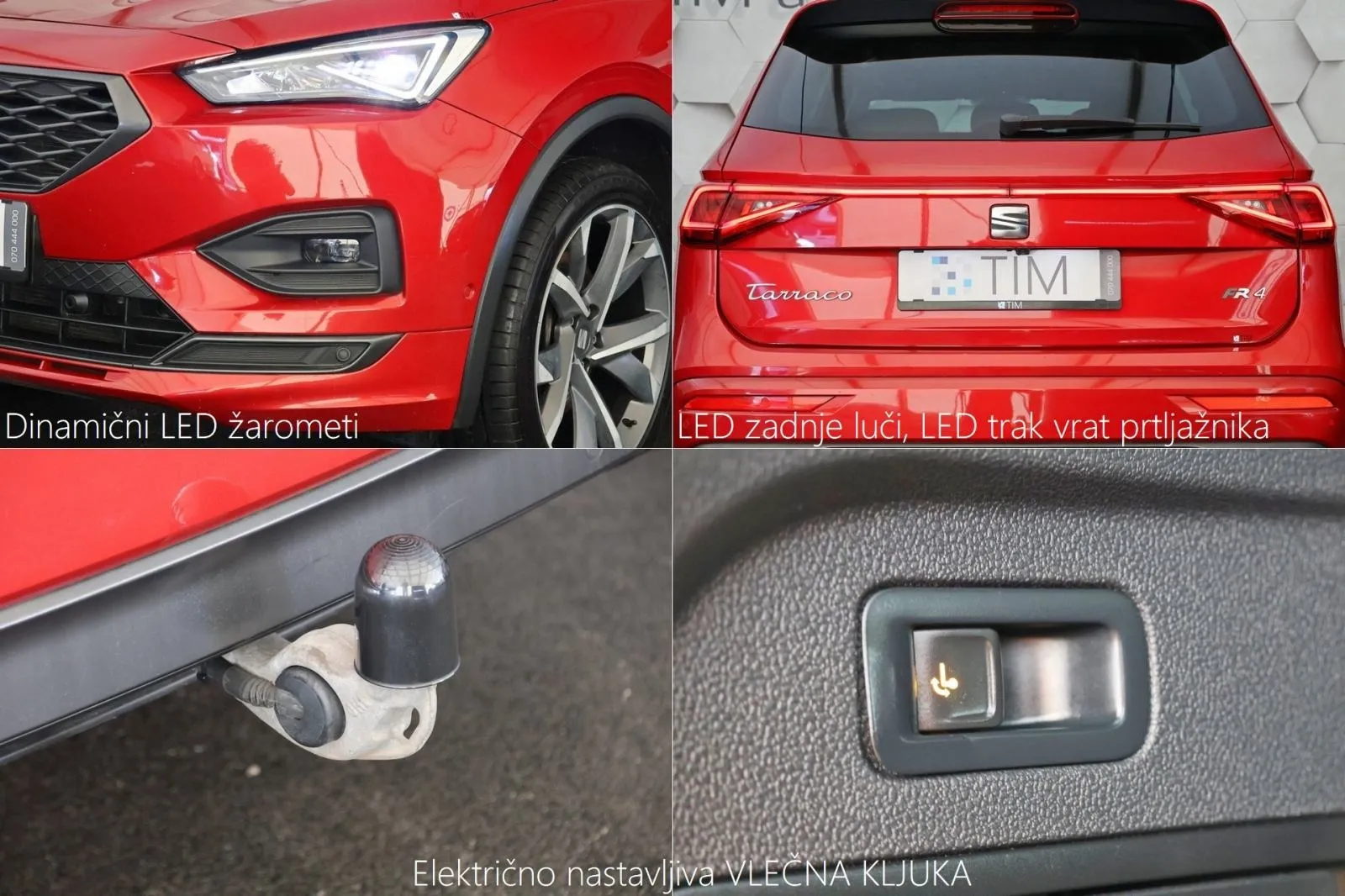seat tarraco 2.0tdi 4drive dsg fr-line 200km pano virtual 360k - slika 16